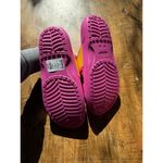 Crocs CLASSIC OMBRE ADULT SLIDE SANDELS M10/W12 Pink Two Straps Comfort Slip On Photo 8