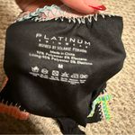 PilyQ  Platinum Black Crochet Rainbow Trim One Piece Swimsuit- Size Medium Photo 9