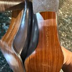 Ralph Lauren 90s Purple Label Italian Mod Loafer Brown Heel size 7.5 NWOT R Photo 8