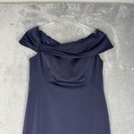 La Femme Dress Womens 12 Blue Evening Gown Formal Prom Special Occasion Party Photo 4