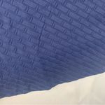 J. McLaughlin  size medium Octavia navy blue jacquard dress knee length Photo 5