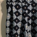 Derek Heart  Blue and White Argyle Shorts Photo 4