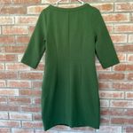 Boden Half Sleeve Structured Shift Dress Green Women’s 4P 4 Petite Pockets Photo 5