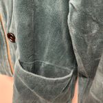 Style & Co . Emerald Green Full Zip Sweater with Hood Photo 4