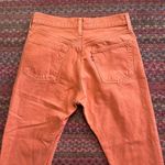 Levi's 501 DESERT ORANGE BUTTON FLY  JEANS Photo 2