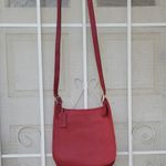 Coach VINTAGE Shoulder Red Bag Leather 9135 Photo 1