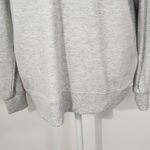 Three Dots  Gray Pullover Sweatshirt Small Gray Sweatshirt Quarter-zip Pullover Photo 1