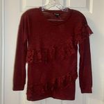 Joe Boxer NWT Maroon/Red Lace Accent Top size Small Photo 0