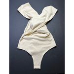 4th & Reckless Wyatt Off Shoulder One Piece Beige Bodysuit Size XS. NWOT Photo 4