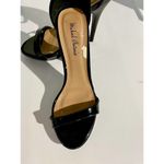 Michael Antonio  Black Ankle Strap High Heels Photo 8