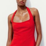 ZARA Fitted Halter Top Photo 0