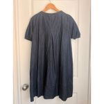 Max Mara S  2022/2023 Denim Shirt Dress Embroidered Beaded‎ US 10 Photo 2