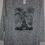 Mode Fabuleaux 1X Gray Paris Ifle Tower Top Plus Photo 0