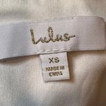 LULUS Radiant Romance White Tie Strap Maxi Dress SZ XS Prom Wedding Formal Photo 5