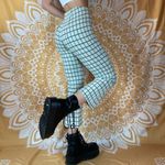 Anthropologie Plaid Kick Flare Cropped Pants Photo 1