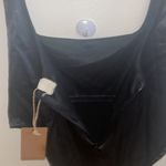 Salty   high cut leg satin bodysuit Photo 8