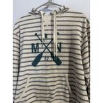 MN Sota Clothing Company Women's Blue And White Striped Hoodie Size M Size M Photo 1