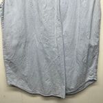 Wooden Beads Boho Festival Cowgirl Western Cottagecore Womens Shirt Size Large Blue Photo 6