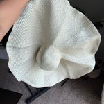 Large Summer Hat Paper Cool Beach Hat Blue Photo 1