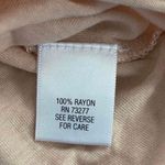 Elle  Womens Size Small Blush Dusty Rose Swing Camisole Sequin Straps 100% Rayon Photo 5