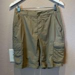REI Women’s Cargo Hiking Shorts Khaki Size 2 Tan Photo 1