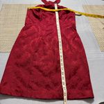 Shanghai Tang Burgundy Red Halter Mini Dress Size XS Photo 13