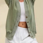 Aerie  Always Forever and Real Sage Olive Green Cardigan in XS Extra Small Photo 0