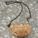 Anthropologie  snake print crossbody/belt purse Photo 1