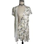 Abercrombie & Fitch Floral Wrap Mini Dress | Size L Photo 6