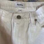 Pistola White Blizzard Presley High Rise Relaxed Roller Denim Jeans Size 26 NWOT Photo 13