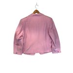 Tahari  Levine Pink Linen Blend Blazer Jacket Feminine Pretty Career Women 18W Photo 6