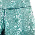 Calvin Klein  Performance size Small wick teal silver‎ athletic biker shorts Photo 2
