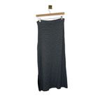 Nordstrom  BP Women’s Striped Side Zip Maxi Skirt in Grey/Black Size M Photo 9