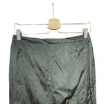 Dries Van Noten  Singer Skirt Black Crinkle Satin Jacquard Size 38 / US‎ 6 Photo 1
