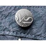 Vera Wang Simply Vera Floral Jacquard Bermuda Shorts Womens 8 Blue Grey Vacation Photo 6