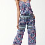 Tommy Bahama  Riviera Tiles boho cropped jumpsuit size medium Photo 0