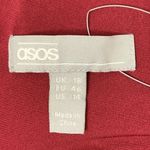 ASOS NWOT  Premium Lace insert Pleated Maxi Dress, Size 14 Photo 9