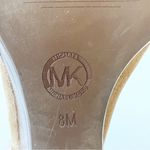 Michael Kors Michael Suede Wedge Ankle Boot Size 8M Shearling Lined Glamping MK Photo 3