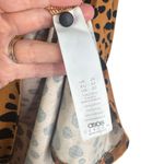 ASOS DESIGN mini shirt dress in brown leopard print collared plus size curve 20 Photo 5