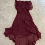 Altar'd State Altar’d State Burgundy Cocktail Dress Photo 3