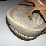 Baretraps Aster Sandals Gorpcore Brown Faux Leather Minimalist Slip On Slides 10 Photo 10