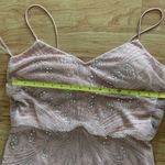 Adrianna Papell Andrianne papell long dress size 8 pink sequence Photo 4