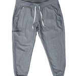 FIGS Technical Collection Gray Zamora Jogger Scrub Pants Size L Drawstring Waist Photo 0