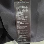 Topshop Drape Front Wrap Skirt Short Sleeve Dress Navy Blue Petite Size 0 Photo 16