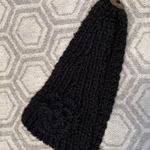 Knit Earmuff Headband Black Photo 1