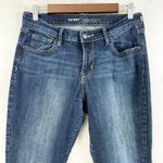 Old Navy  Womens Jeans 6 Short Curvy Bootcut Mid Rise Dark Wash Classic Minimal Photo 1