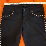 Forever 21 Gold Studded Black Jeans Photo 5