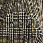 Metro Wear Plaid Midi Skirt Black Size M Photo 2