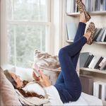 Spanx Jean-Ish Ankle Leggings Twilight Rinse Sz XS Photo 0