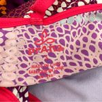 prAna  Moorea Purple Geometric Print Swim Tankini Sz S Photo 6